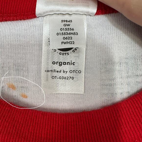 Hanna Andersson Pajama Top Adult SZ L Family Holiday Plaid Long Sleeve Organic - Picture 8 of 9